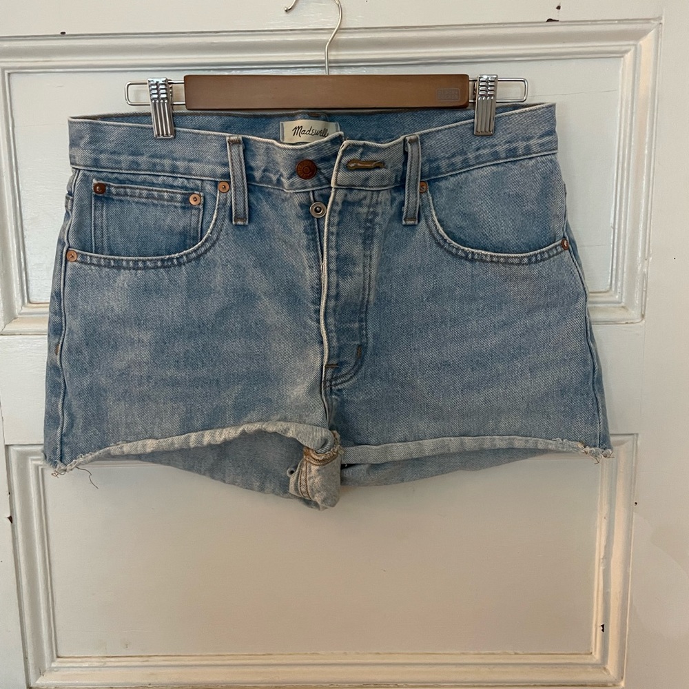 Madewell denim shorts size 28